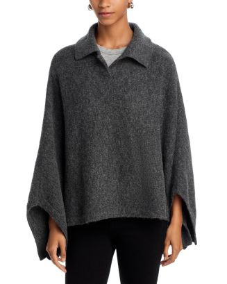 AQUA Crop Collar Cozy Poncho - Exclusive  | Bloomingdale's Gifts Cozy & Comfy | Bloomingdale's (US)