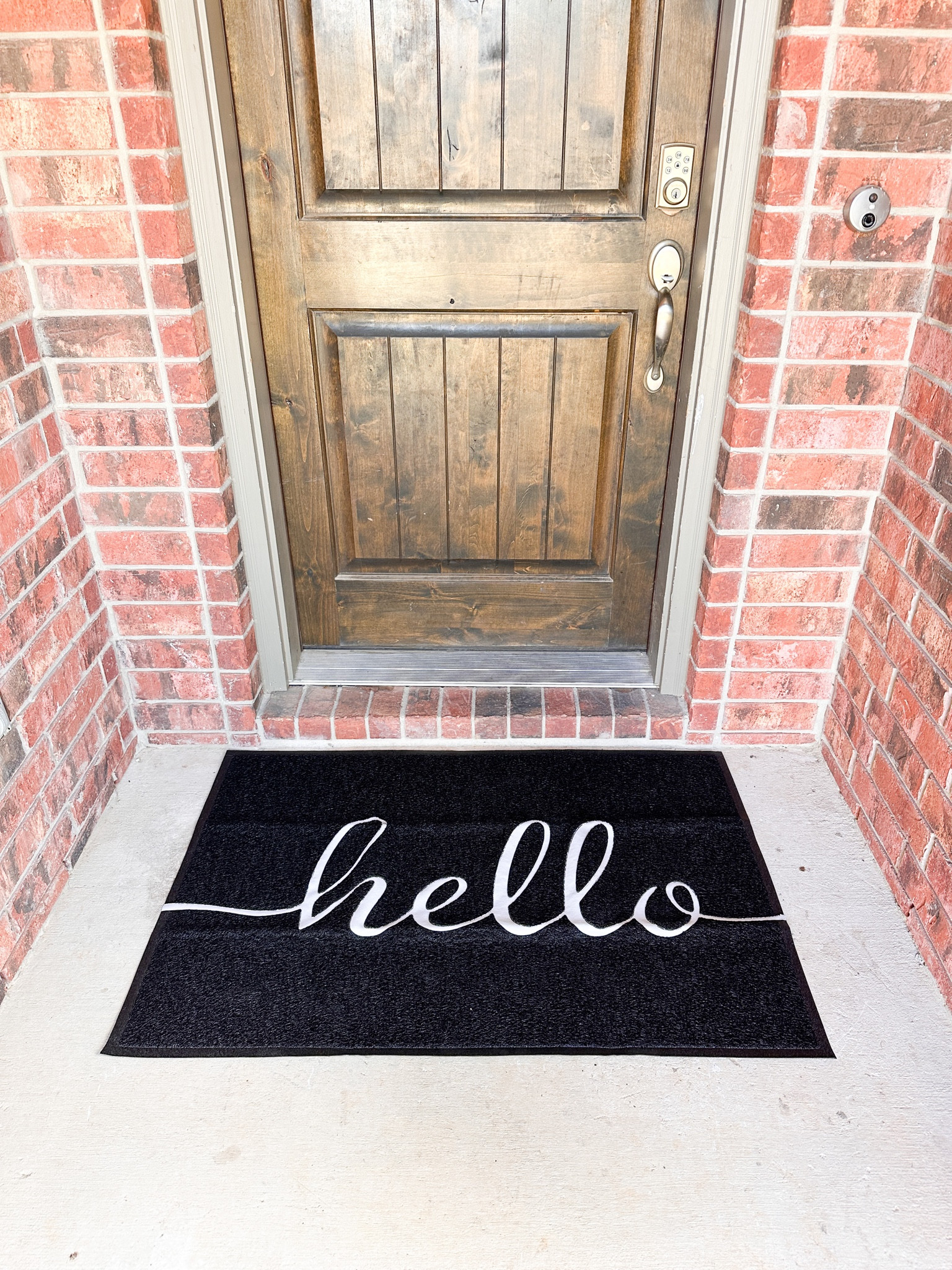Hello ✨.

Large front door mat for entrance! 

#LTKSeasonal #LTKunder50 #LTKhome