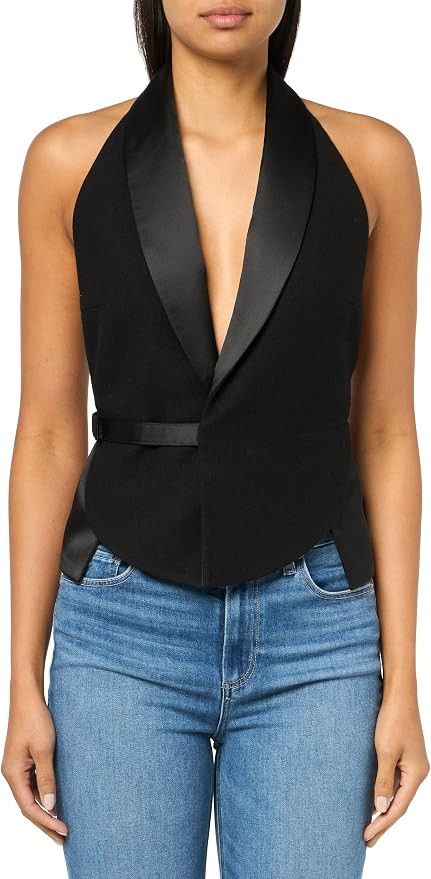 Ronny Kobo womens Ovale Boiled Wool Vest | Amazon (US)