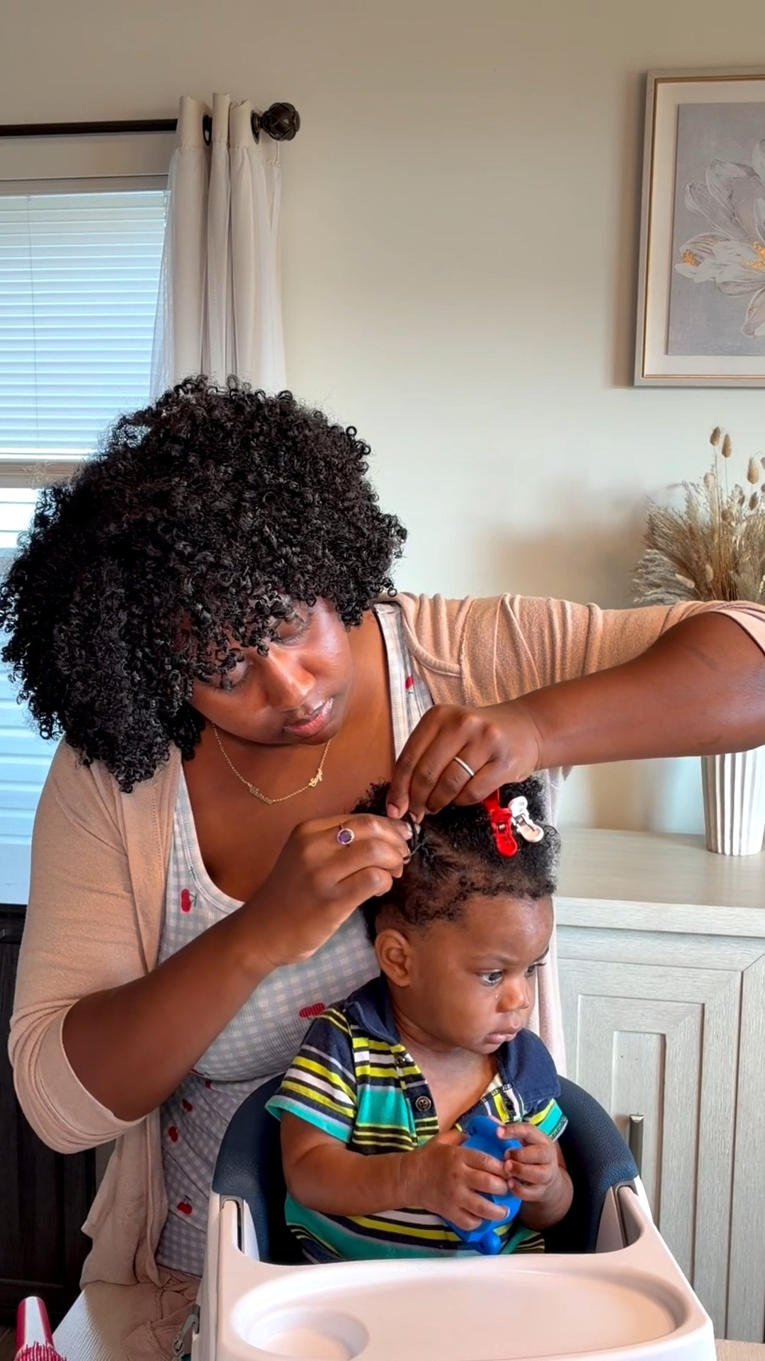 Cornrows on my 10 month old 🥰

#boymom #babyhairstyles #naturalhair #braids

#LTKmomlife
