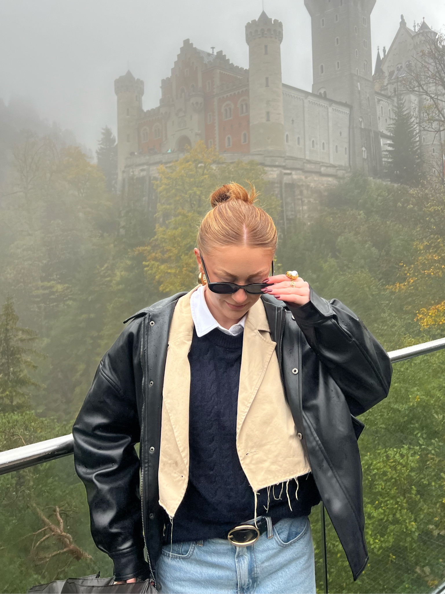 European laying fit that kept me warm on the rainiest day

#LTKFindsUnder100 #LTKTravel