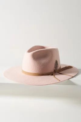 Feather-Trimmed Rancher | Anthropologie (US)