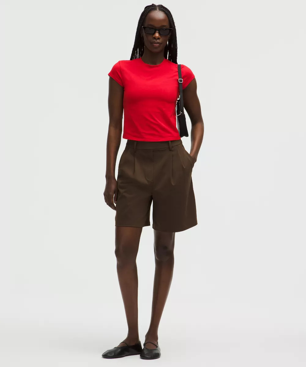 Daydrift Pleated High-Rise Short 7" | lululemon (AU)