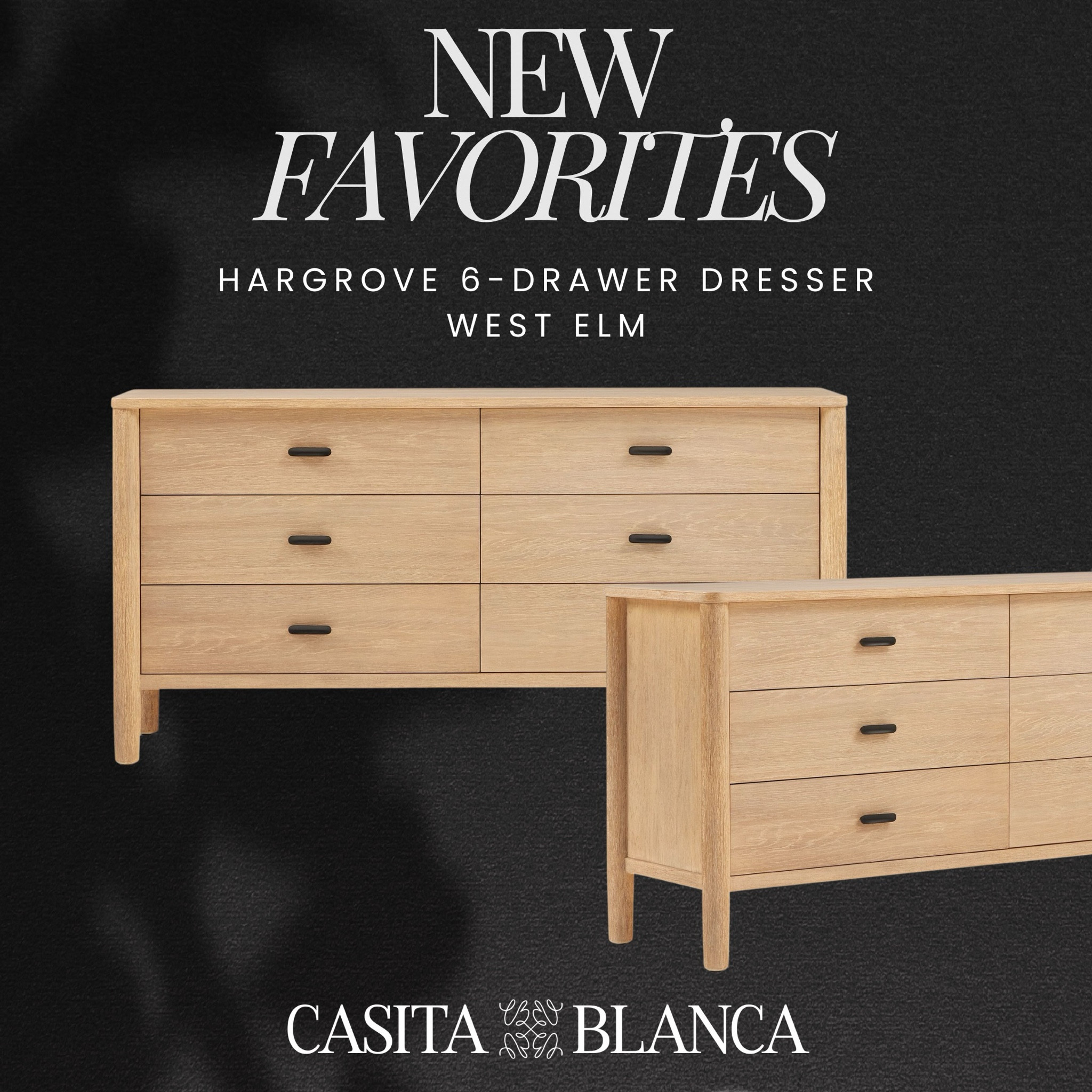  West Elm does it again with this versatile dresser that’s equal parts functional and fabulous. Perfect for the bedroom or any space in need of a storage glow-up. 

#LTKStyleTip #LTKHome #LTKWatchNow