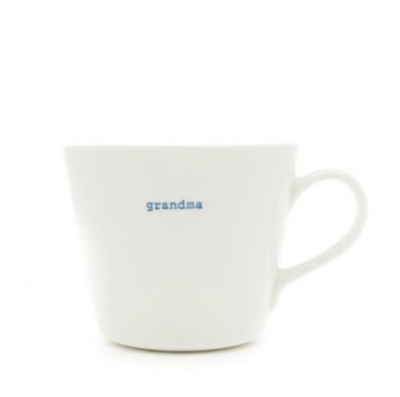 Keith Brymer Jones  White Porcelain Keith Brymer Jones Grandma Bucket Mug - Trouva | Trouva (Global)