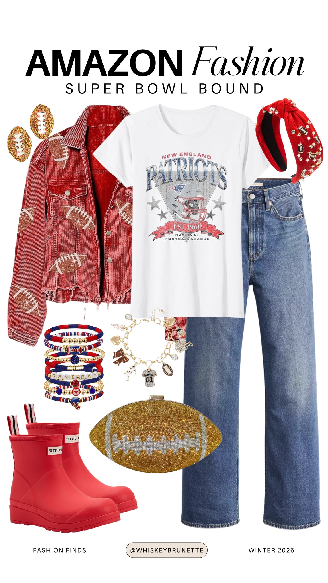 Amazon Super Bowl Outfit Idea

Super Bowl outfit ideas
Game day casual looks
Football watch party outfits
Sporty chic ensembles
Team color outfits
Oversized jersey styling
Cozy athleisure looks
Tailgate-ready outfits
Casual denim game day
Layered winter game looks

#LTKSaleAlert #LTKootd #LTKSeasonal