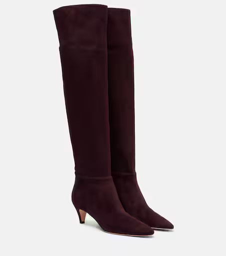 55 suede knee-high boots | Mytheresa (INTL)