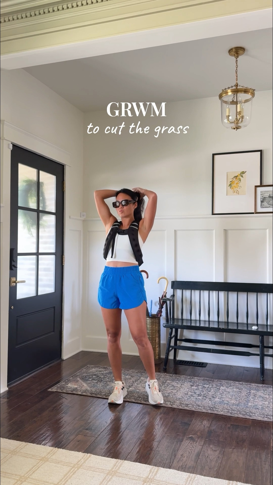 I’ll take the top and shorts in every color, please! Wearing a small in both, weighted vest is 12lbs, running shoes are a half size up from my norm. All 10/10 

#LTKShoeCrush #LTKSummerEdit #LTKActive