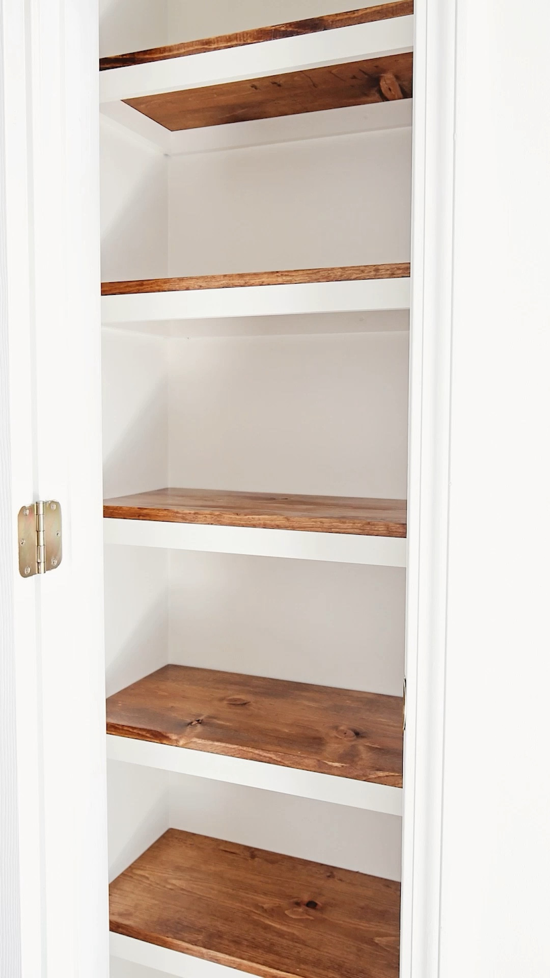 My DIY wood shelves for my pantry, wooden shelf, wire shelf makeover, how to remove wire shelves, small pantry ideas, pantry makeover

#LTKWatchNow #LTKStyleTip #LTKHome