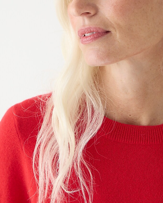 Cashmere classic-fit crewneck sweater | J. Crew US