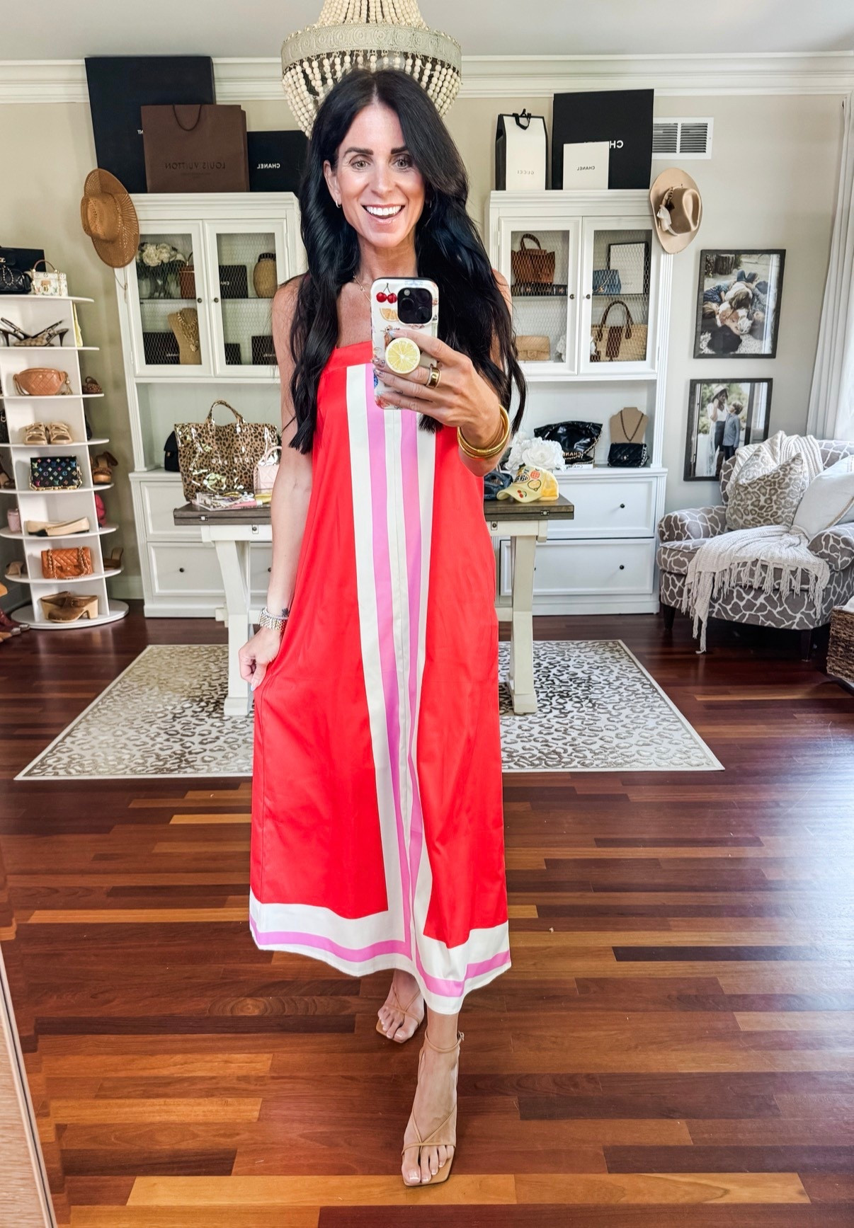 Such a fun block of color dress for spring vacation 

#LTKFindsUnder50 #LTKootd #LTKTravel