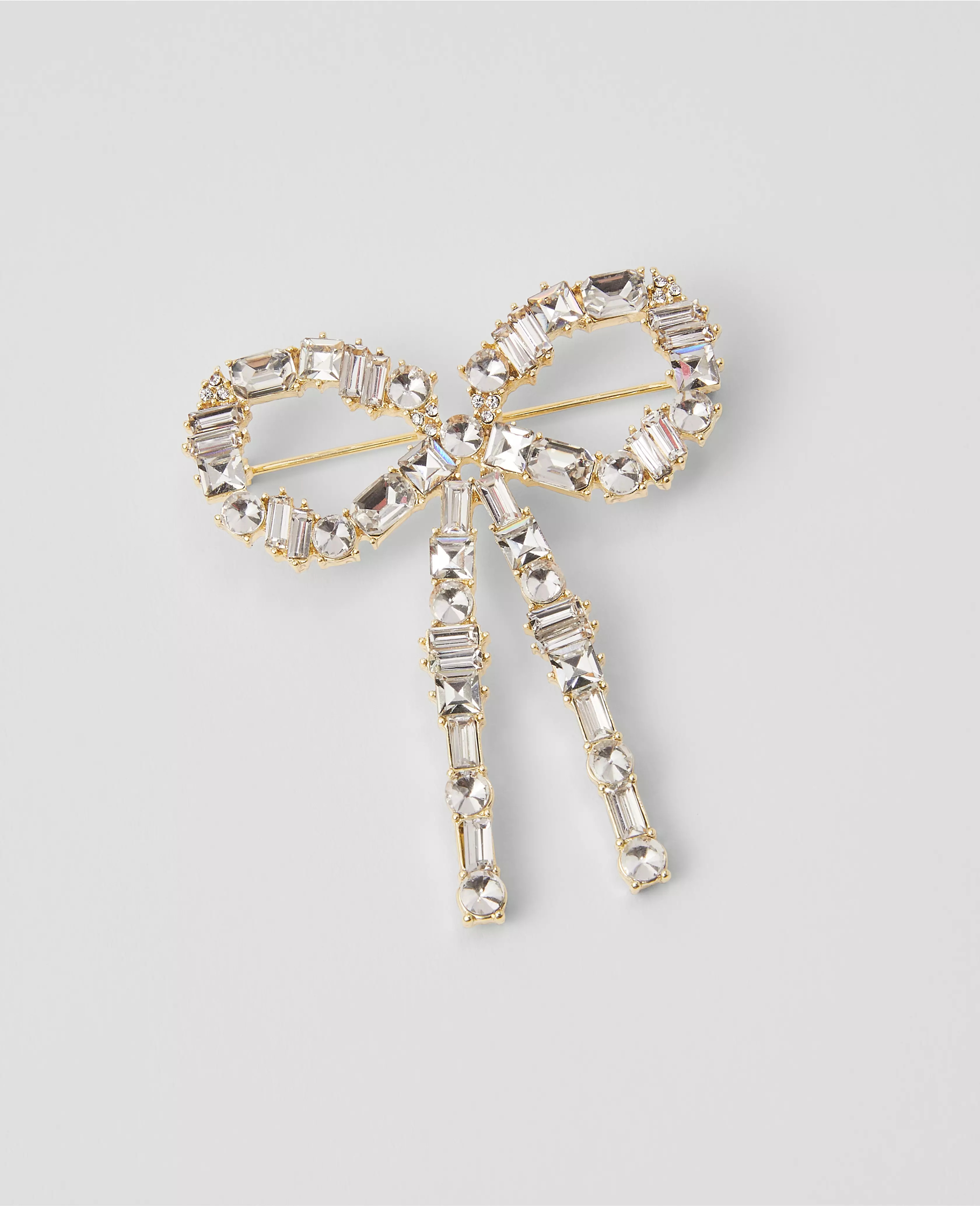 Crystal Bow Brooch | Ann Taylor (US)