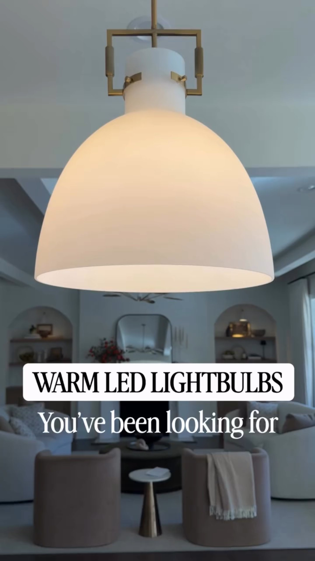 Comment “shop” for links The first thing I noticed wasn’t how bright the bulb was — it was how the room felt.
That 2700K label? That’s just a fancy way of saying warm, golden light. The kind you get from lamps at night, not the blue-white glow that makes your house feel like an office.

The 60W replacement part made me pause too. It sounds powerful, but really it just means: same brightness you’re used to, without the energy guilt. It uses way less power but still lights the room the way a classic bulb always did.

Then there’s 800 lumens — which basically means it’s bright enough to see clearly, but not so bright that it kills the vibe. You can read, clean up, or relax without squinting.

And my favorite detail? Dimmable. Because sometimes you want full light, and sometimes you just want a soft glow while the house winds down for the night.

Once I swapped these in, the room didn’t just look better — it felt calmer. Warmer. More like home.

Moral of the story: if a space feels off, don’t start with furniture… start with the light. @Wayfair  #wayfair #ad #wayfairelevate #wayfaircreator @twopagescurtains 