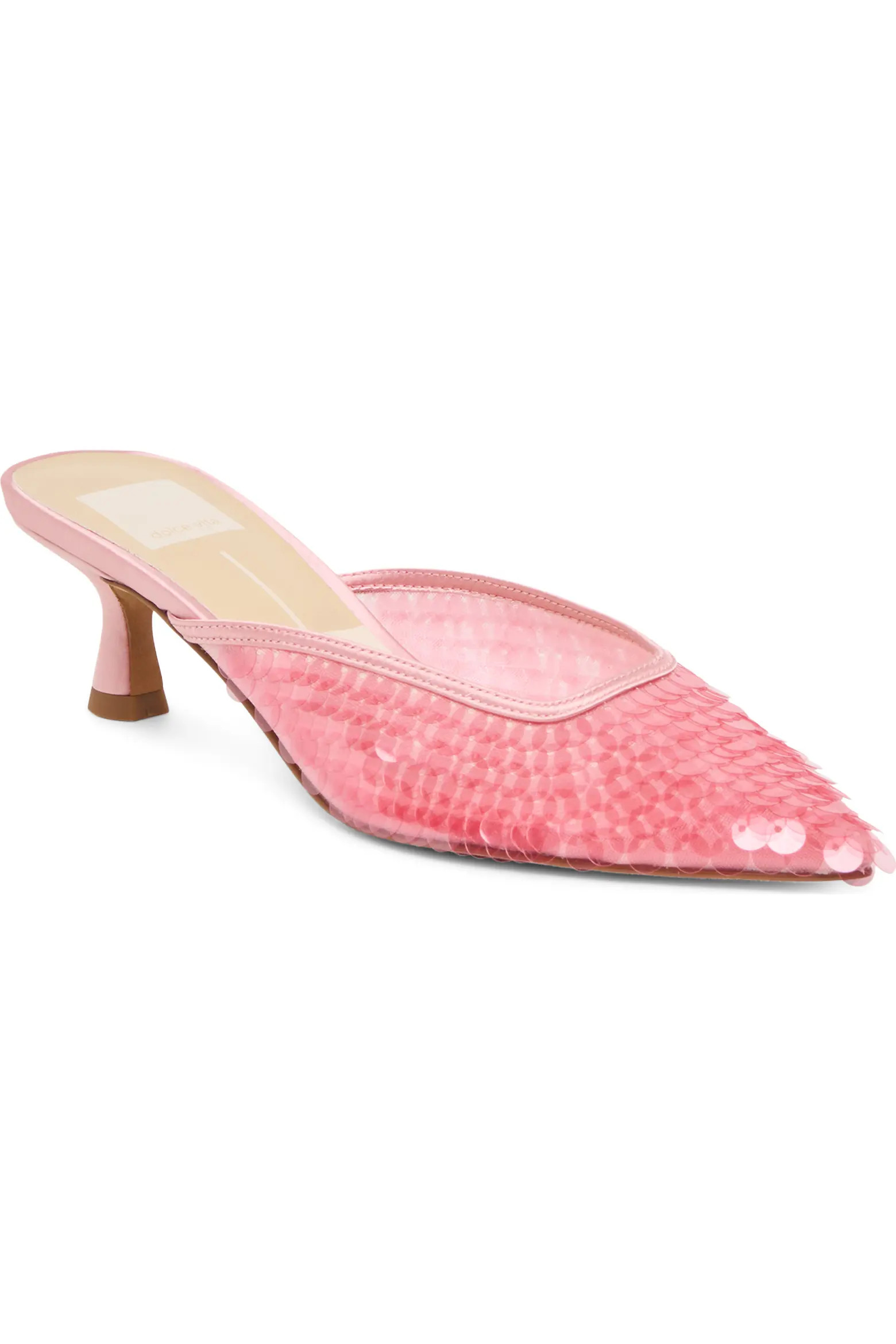 Dolce Vita Cleo Shimmer Kitten Heel Mule (Women) | Nordstrom | Nordstrom