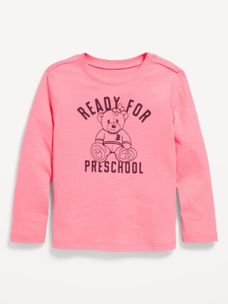 Long-Sleeve Graphic T-Shirt for Toddler Girls | Old Navy (US)