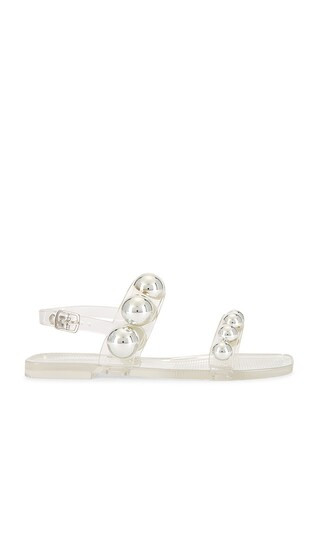 Gumdrop Sandal in Clear Silver | Revolve Clothing (Global)