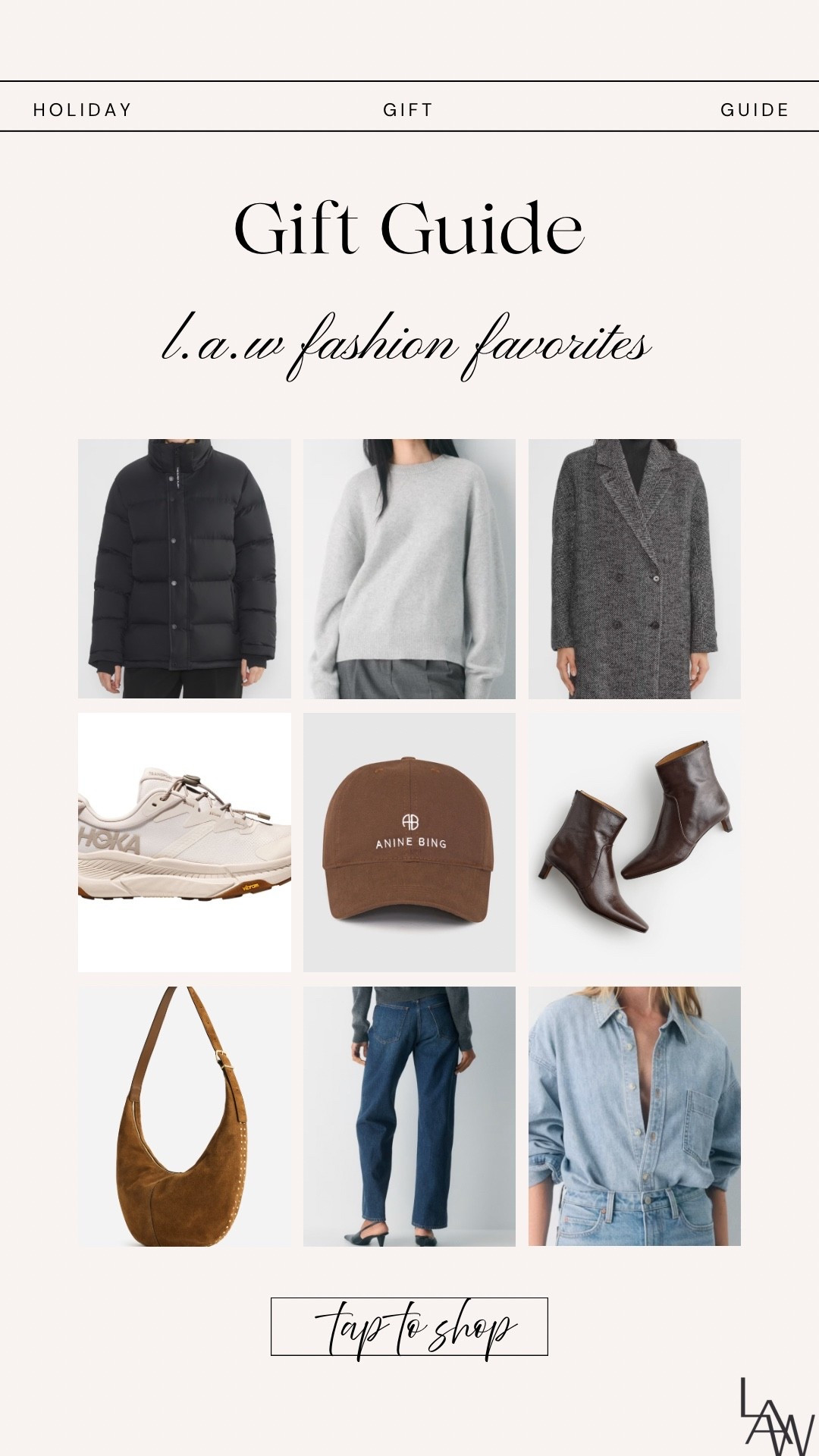 Favorite Fashion Gifts 

#LTKGiftGuide #LTKOver40 #LTKHoliday