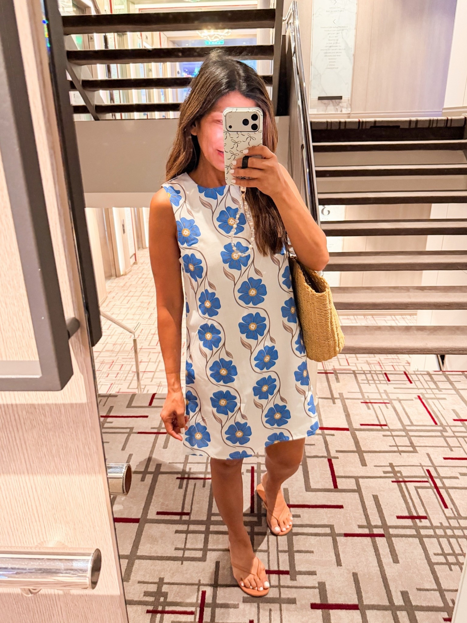 I’m 5’2” 118#ish for reference 
Dress in small
Sandals tts.
I also linked what I wore on a cruise a few months go. 
Vacation outfit, summer outfit,  cruise outfit, Amazon finds, over 50 style, midlife fashion, petite fashion,midlife women, affordable fashion, fashion over40

#LTKOver40 #LTKPetite #LTKTravel