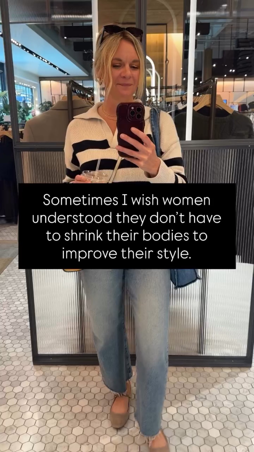 You don’t have to change your body to feel good in your clothes.
You don’t have to shrink, hustle, or “earn” great style.
You just need pieces that honor the woman you are right now.

If you’re ready for a wardrobe that meets you with compassion—not pressure—we’d love to help. ✨ Tap the link in our bio to work with one of our stylists.

#StyleForEveryBody #EffortlessStyle #Over40Style #ClosetConfidence #personalstylist