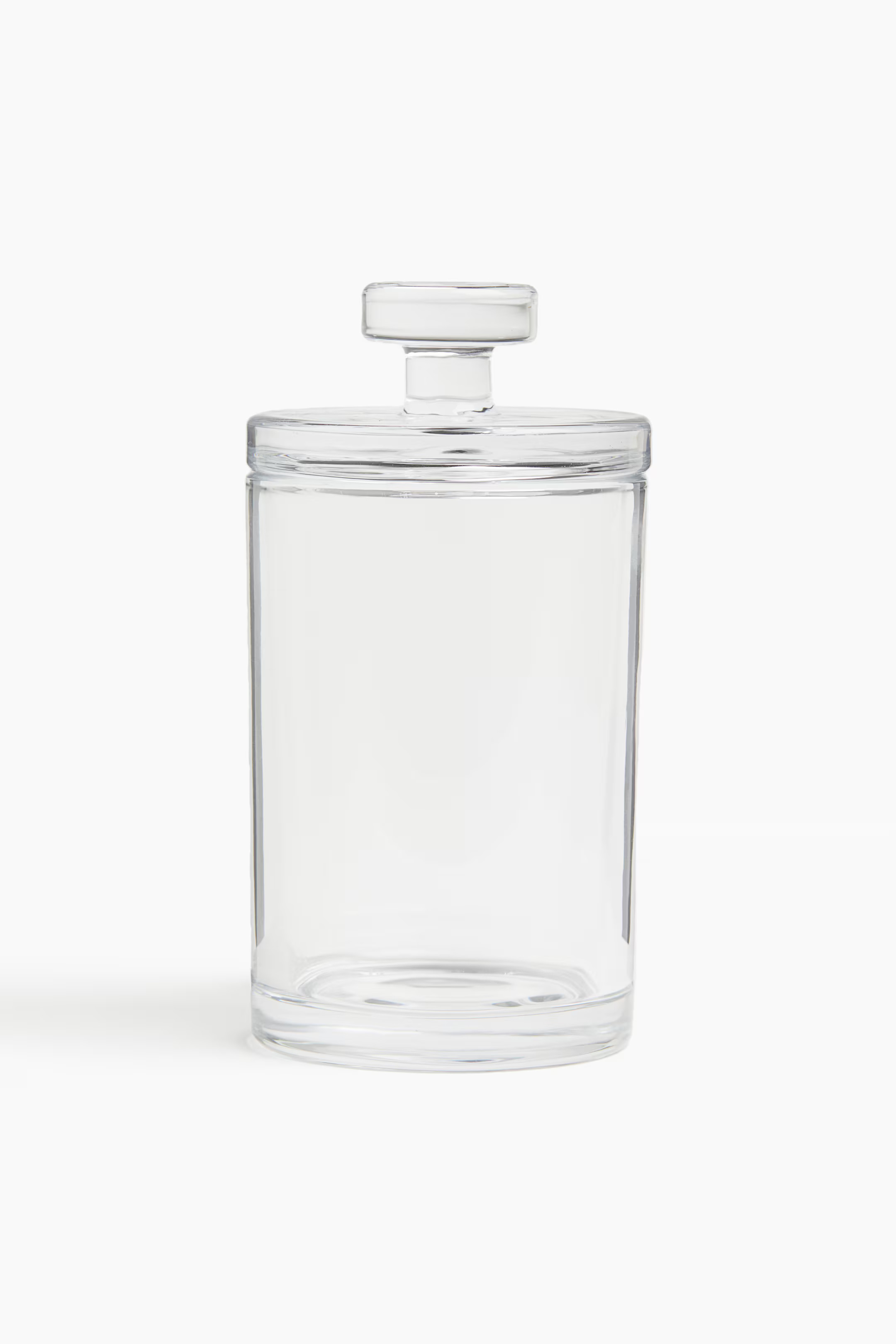 Slim glass jar with a lid | H&M (UK, MY, IN, SG, PH, TW, HK)