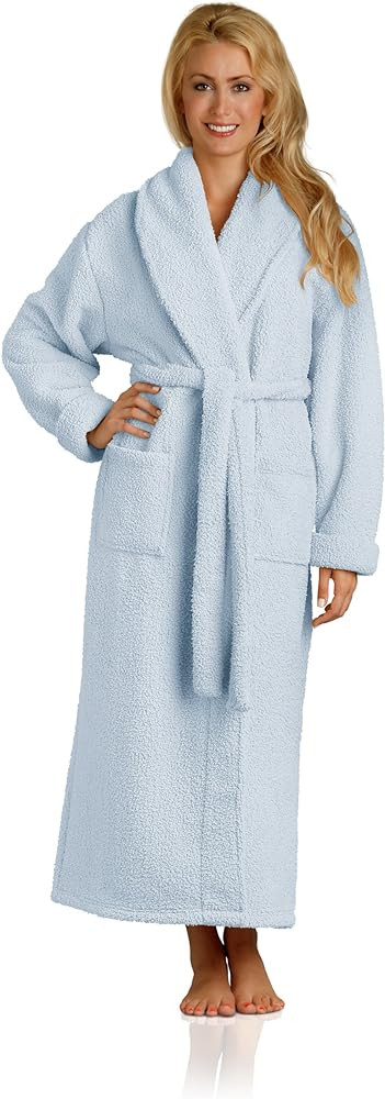 Plush Microfiber Fleece Robe | Super Soft & Warm | Lightweight | Full Length | Amazon (US)