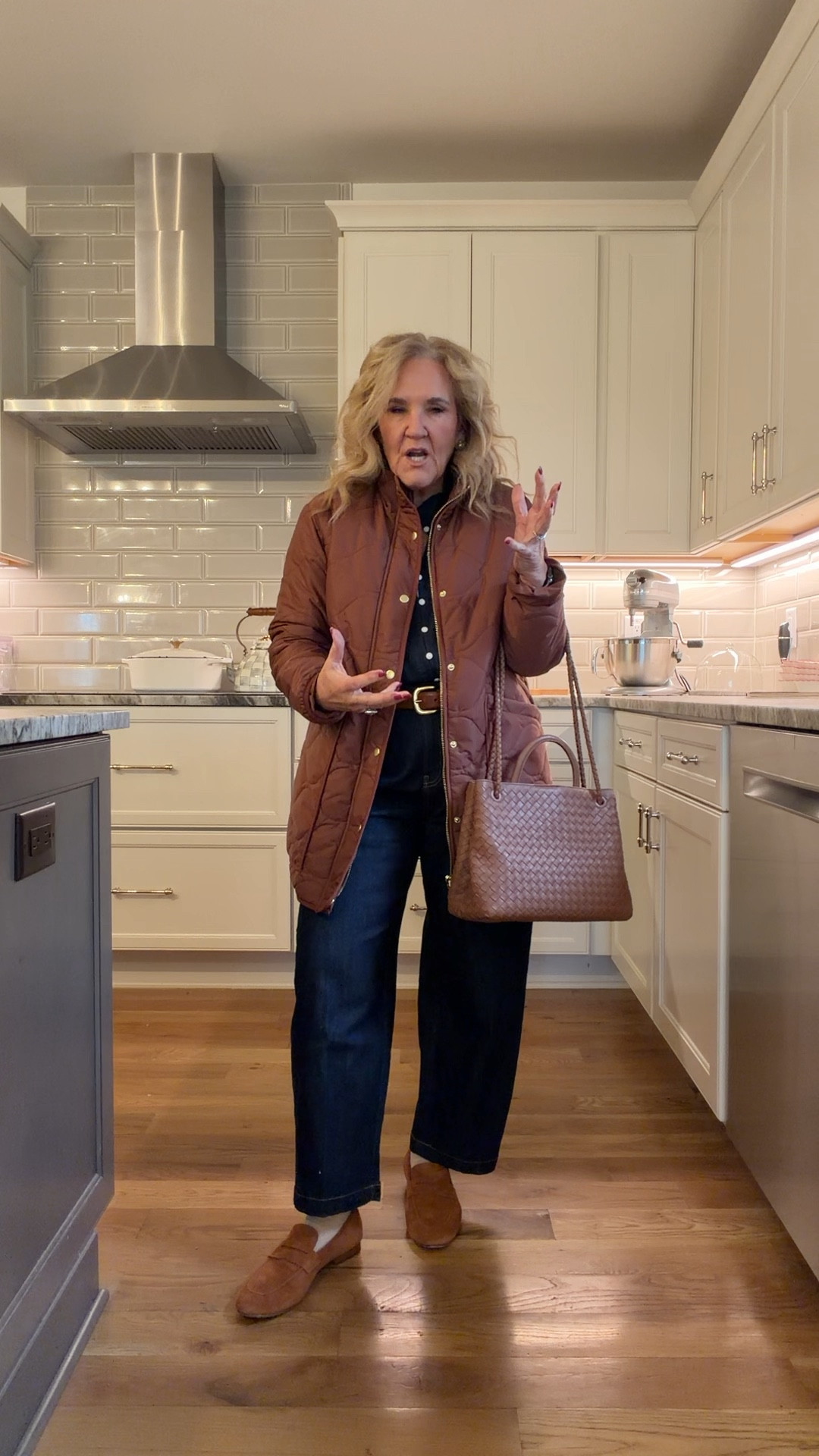 We are entering in to the bipolar weather season. Here’s how I’m navigating it. 
Quilted jacket medium 
Cotton blouse medium 
Jeans size 1.0
Sky blue cardigan medium 
Electric blue rollneck sweater size large 


#LTKOver40 #LTKPetite #LTKSeasonal