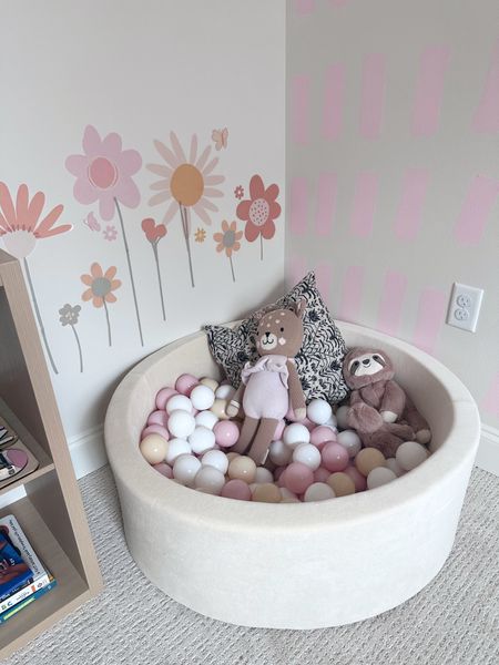 Londyns ballpit in her playroom! 🤍

Toddler playroom, girl playroom, playroom inspo, playroom organization, toddler play area, toddler toys, baby’s first Christmas present , baby’s first birthday present, toddler gift, toddler gift ideas 

#LTKhome #LTKbaby #LTKkids