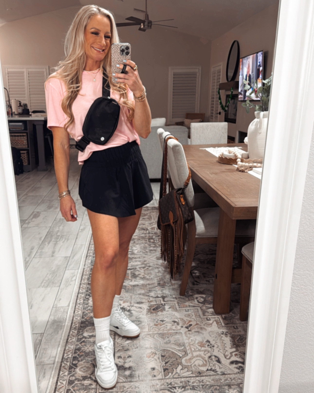 Athleisure and gym clothes perfect for spring, summer, theme parks. Super light weight tees and the best high waisted athletic skort. 



Disney, universal, vacation, comfortable resort wear, travel clothes, skirt, Target tees, all in motion, lululemon crossbody bag, crew socks, Reebok tennis shoes, CRZ yoga Amazon 

#LTKActive #LTKFindsUnder100 #LTKFindsUnder50