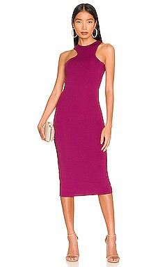 superdown Darla Midi Dress in Sangria from Revolve.com | Revolve Clothing (Global)