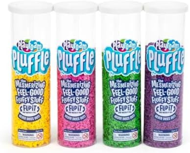 Educational Insights Pluffle® 4-Pack - Sensory Bin Foam Set, No Mess Alternative to Sand Toys & ... | Amazon (US)