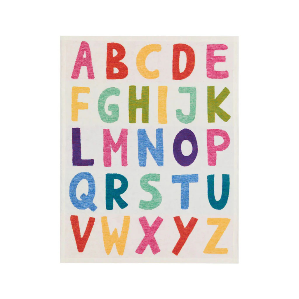 ABC Mini Blanket | Over The Moon