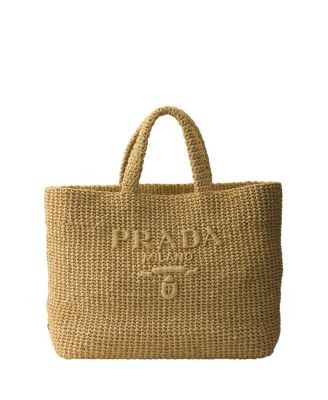 Prada Crochet Tote Bag | Bloomingdale's Handbags | Bloomingdale's (US)