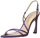 Jessica Simpson Women's Pyine Strappy High Heel Sandal Heeled, Paris Purple, 6 | Amazon (US)
