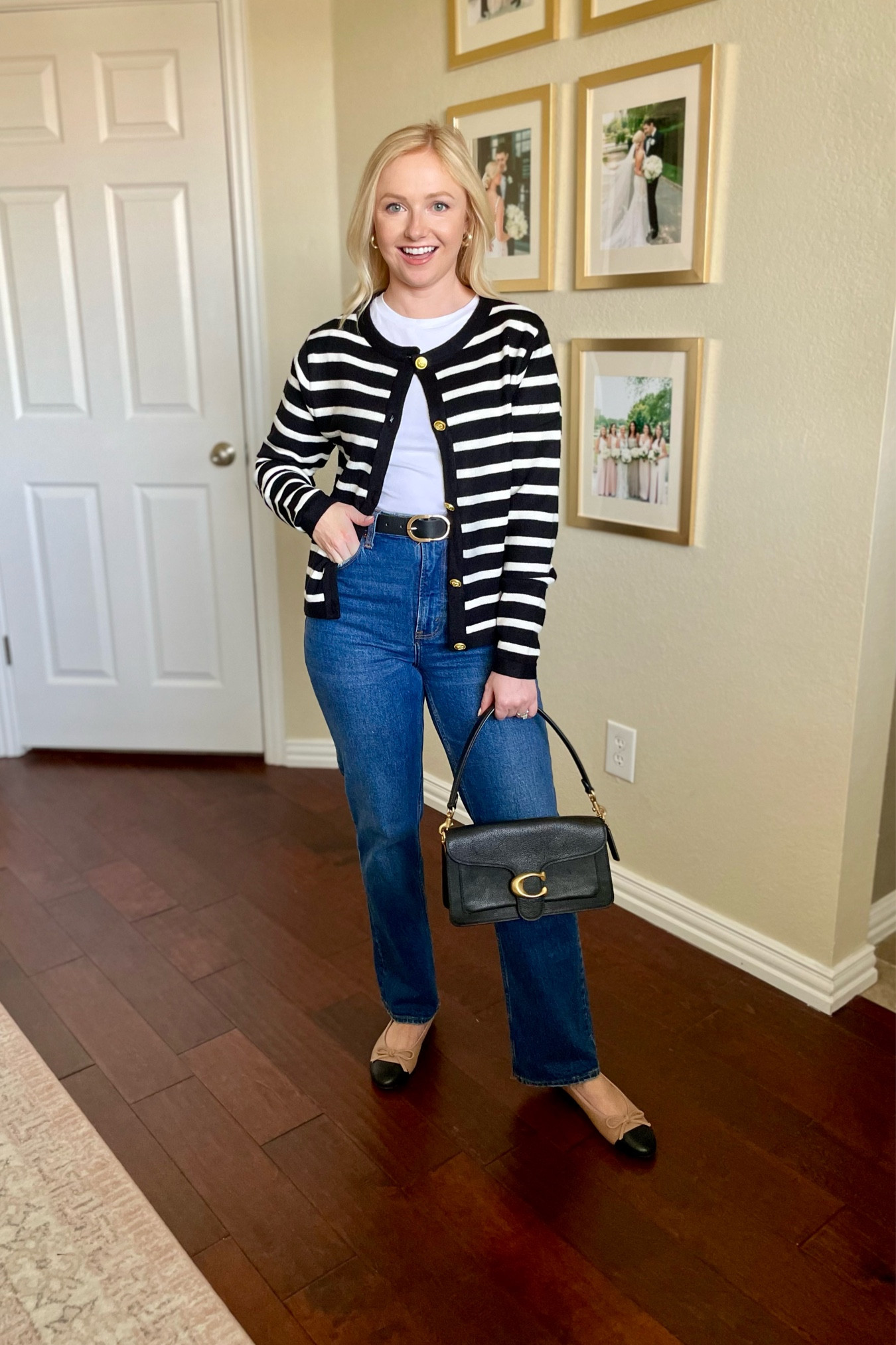 Lady jacket, fall cardigan, striped cardigan, classic fall outfit, fall outfit 

#LTKSeasonal #LTKfindsunder100 #LTKstyletip