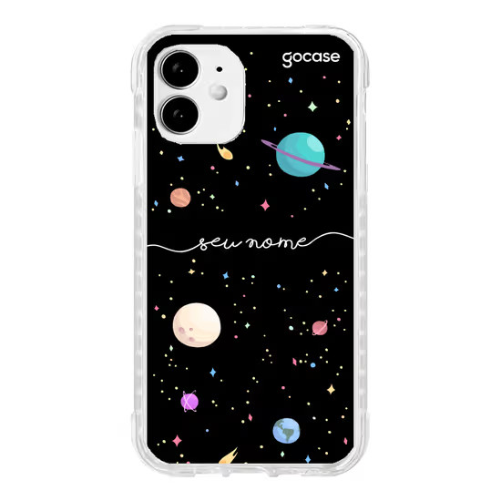 Capinha para celular Planetinhas Manuscrita | Gocase (BR)