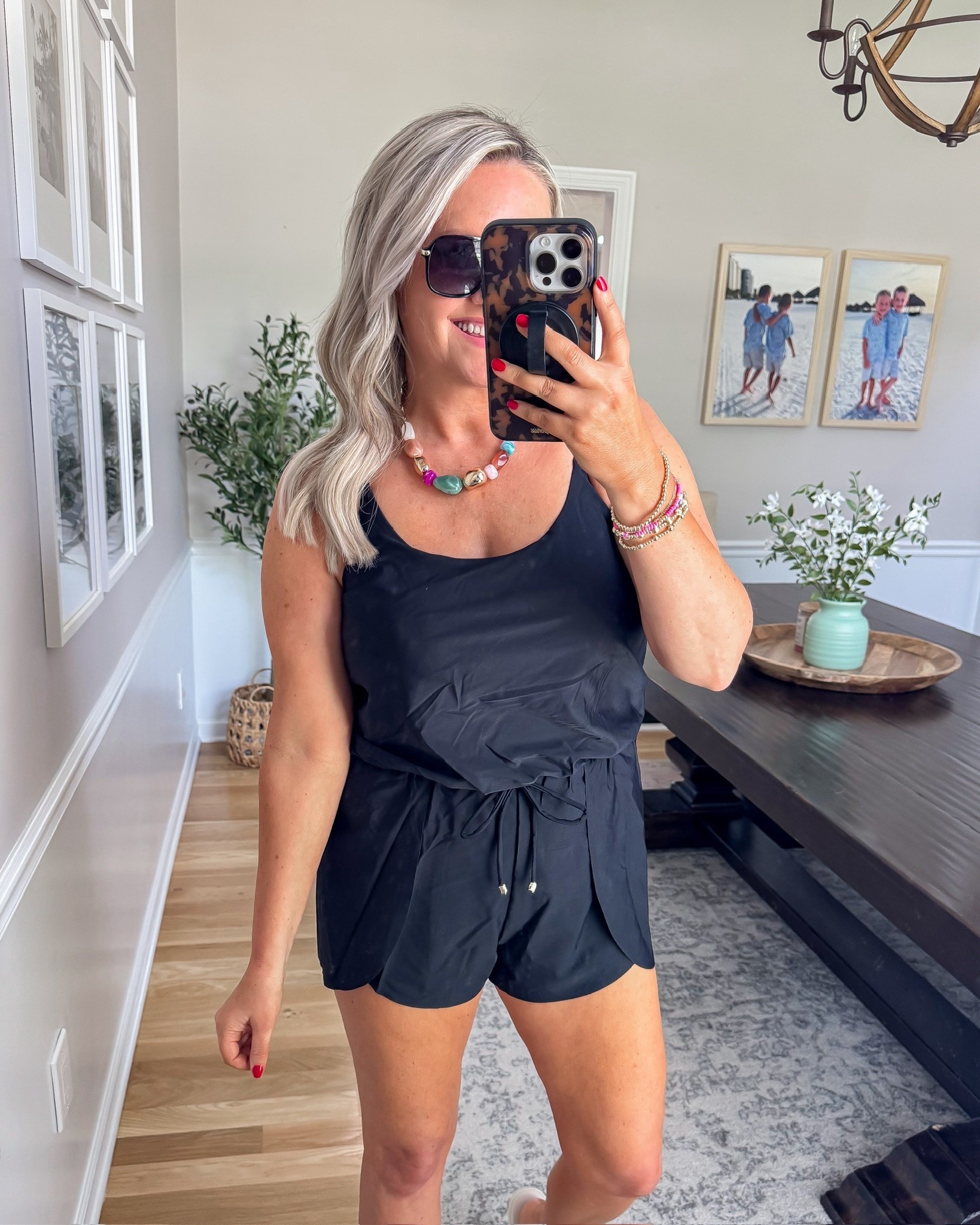 An all black moment but make it summer. This romper is so easy, flattering, and lightweight, just throw it on and go and you still look put together.

black romper outfit casual summer outfit easy one piece outfit vacation outfit comfy chic outfit everyday summer look lightweight outfit warm weather outfit effortless style summer basics lovelylifestyling 

#LTKootd #LTKSeasonal #LTKSwim