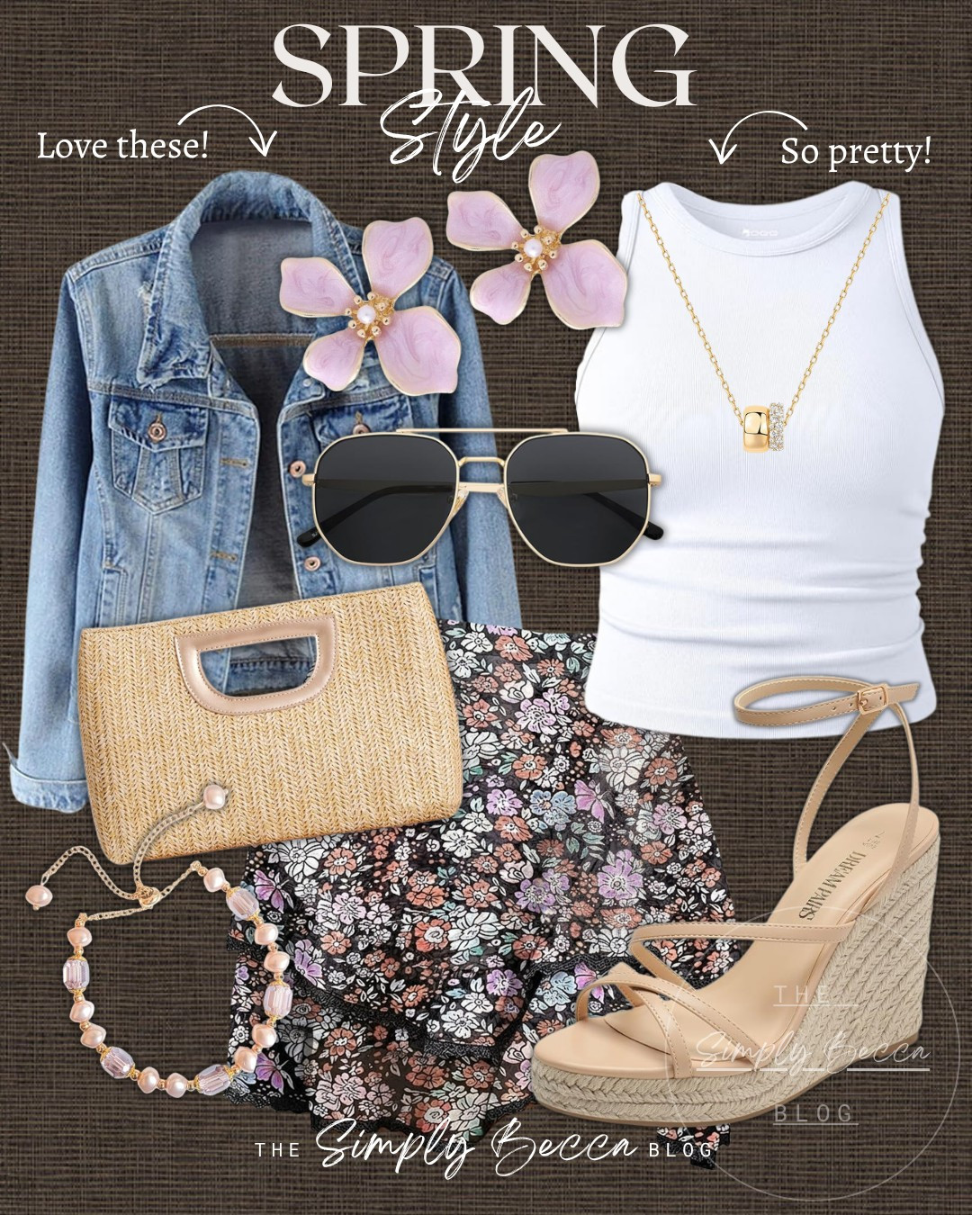 These skorts are the best! And so pretty!

@amazon #ltkwomens #ltkfinds #amazonfashion #springstyle #floralskort #strawclutch #wedges 

 #LTKgrwm #LTKootd #LTKSeasonal