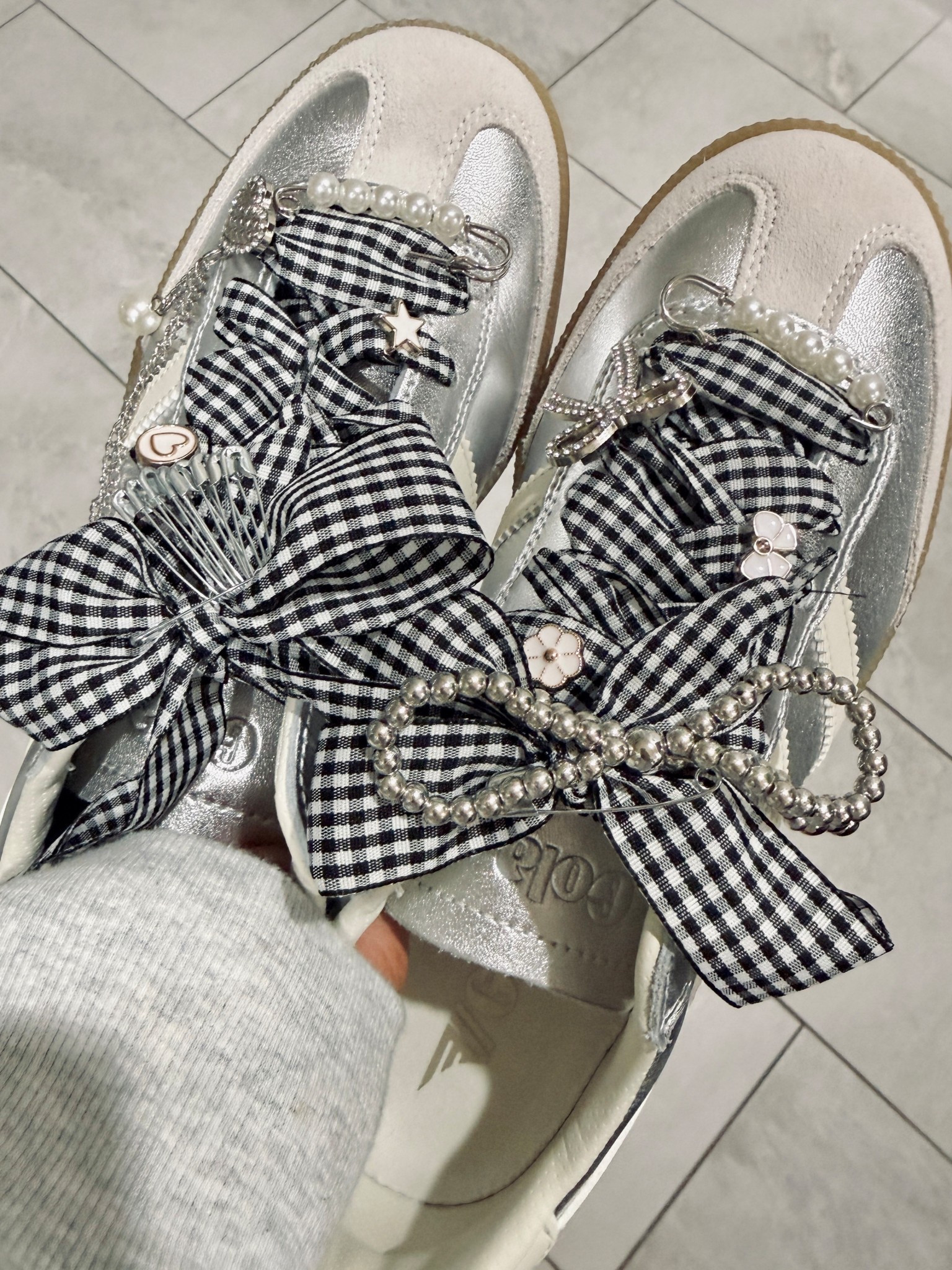 Fun laces + shoe charms from Amazon can really make a pair of shoes pop!

#LTKFindsUnder50 #LTKOver40 #LTKootd