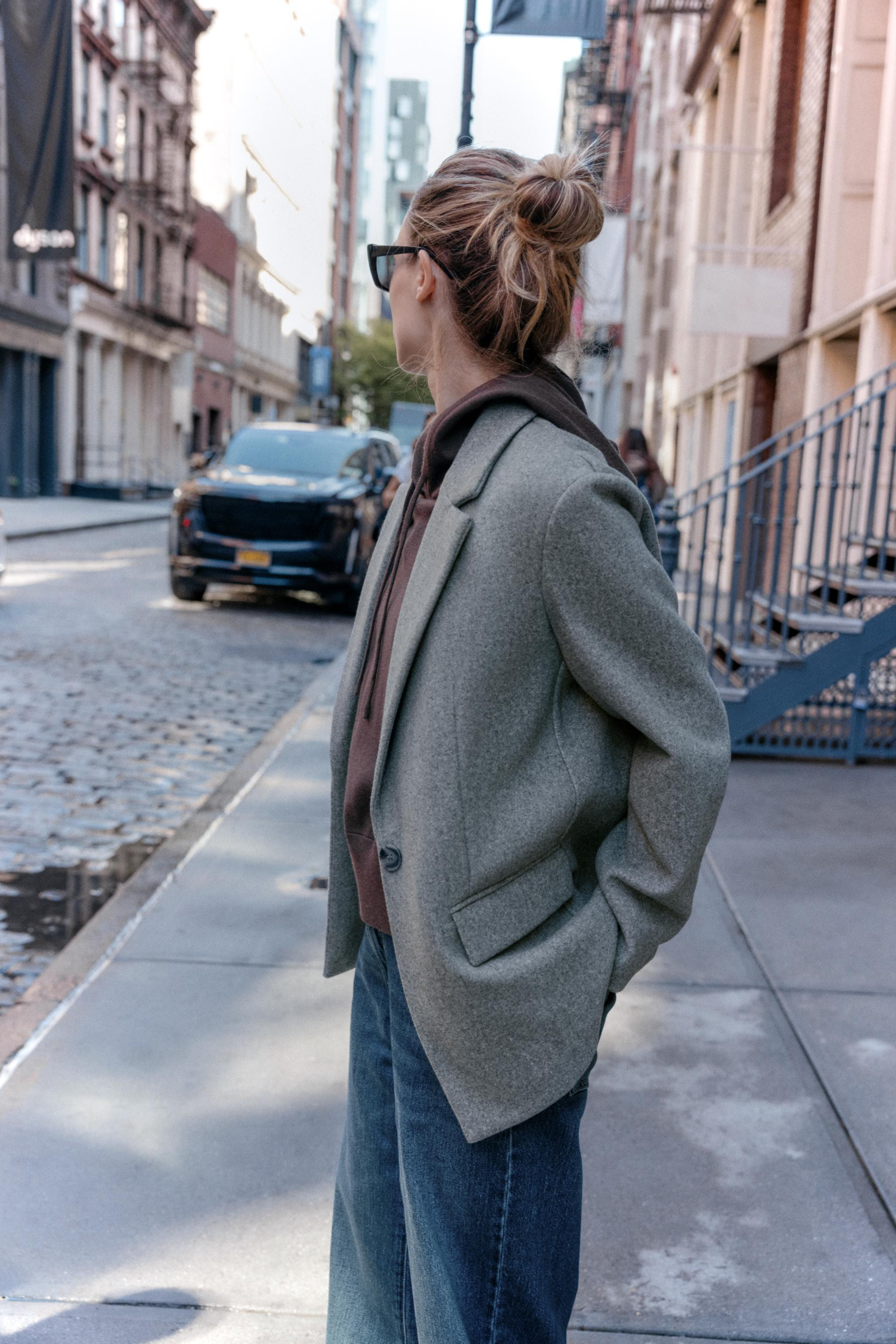 SOFT SINGLE-BUTTON BLAZER | Zara UK