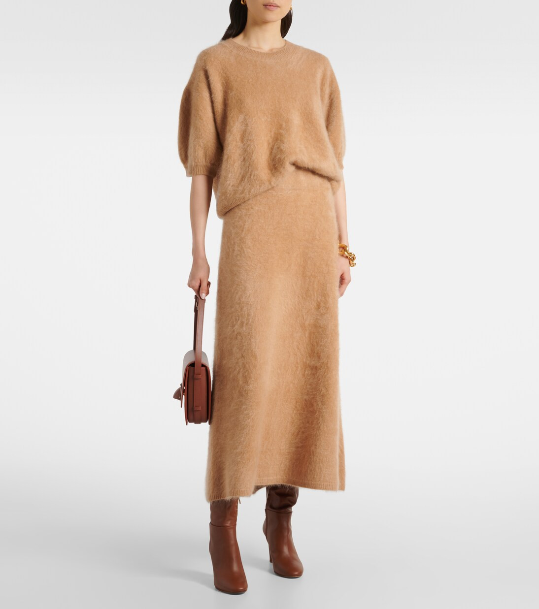 Asta cashmere midi skirt | Mytheresa (US/CA)