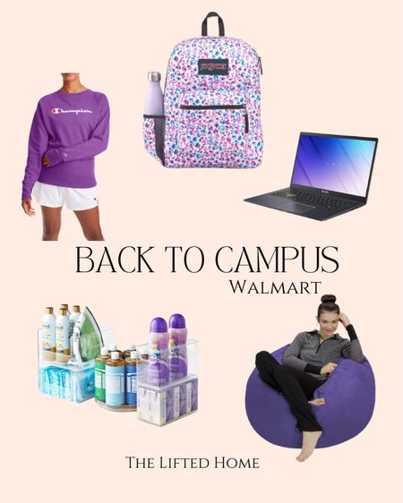 Save on these stylish favorites from Walmart. 

Violet, purple, bean bag chair, The Home Edit, organization, backpack, Champion, laptop

#LTKsalealert #LTKU #LTKhome