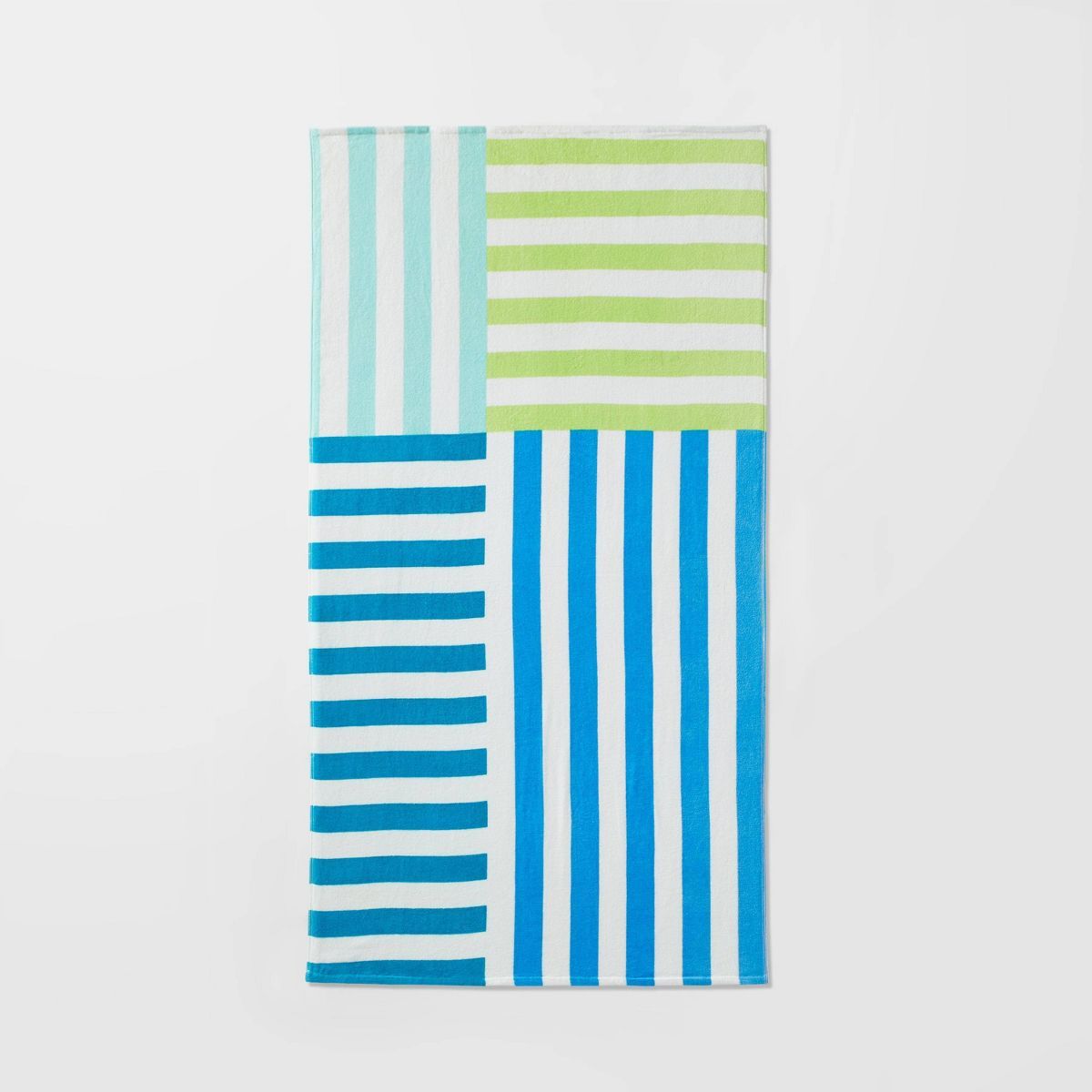 Striped Beach Towel Blue - Sun Squad™ | Target