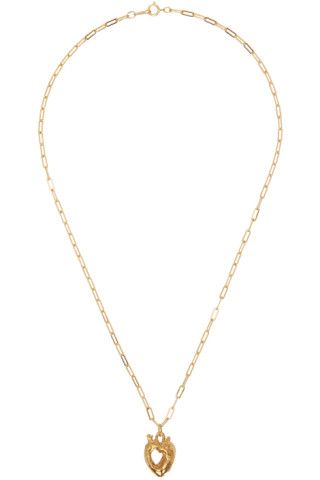 Gold 'The Lovers' Pact' Necklace | SSENSE