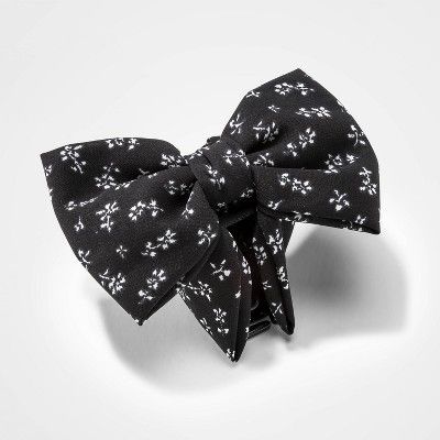 Floral Bow Claw Hair Clip - A New Day™ | Target