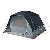 Coleman 4-Person Skydome Camping Tent, Blue | Amazon (US)