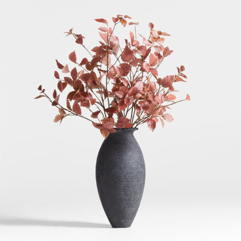 Faux Small Rust Leaf Branch 40 | Crate & Barrel