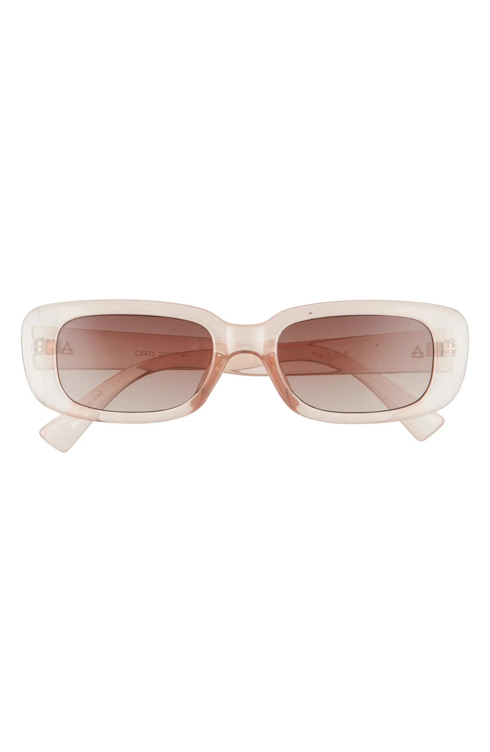 AIRE Ceres 51mm Gradient Rectangular Sunglasses | Nordstrom | Nordstrom