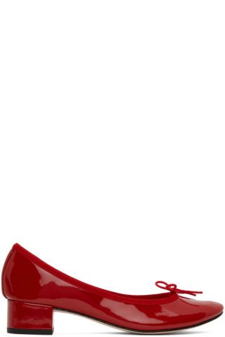 Repetto - Red Camille Heels | SSENSE