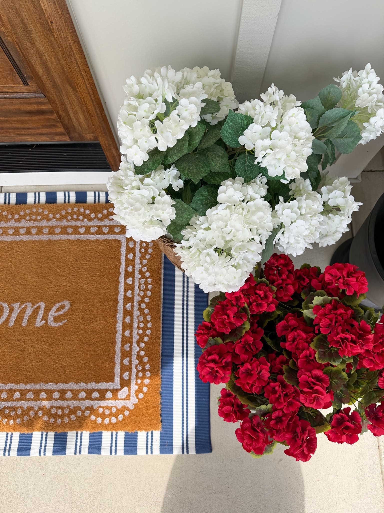 Red white and blue front porch, Memorial Day, Labor Day outdoor, July 4th, 4th of July, outdoor porch, porch decorations

#LTKmomlife #LTKHome #LTKSeasonal
