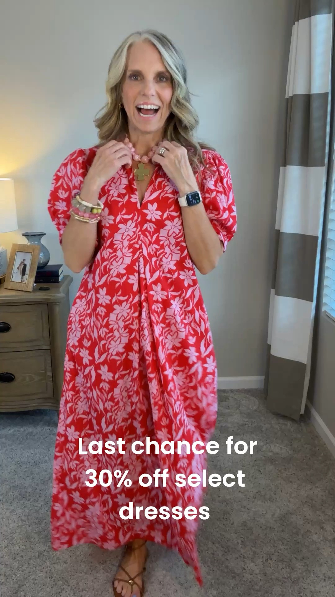 Avara has a selection of dresses 30% off this weekend. I adore this one. Wearing XS Use COAST20 on Allie + Bess

#LTKootd #LTKOver40 #LTKSaleAlert